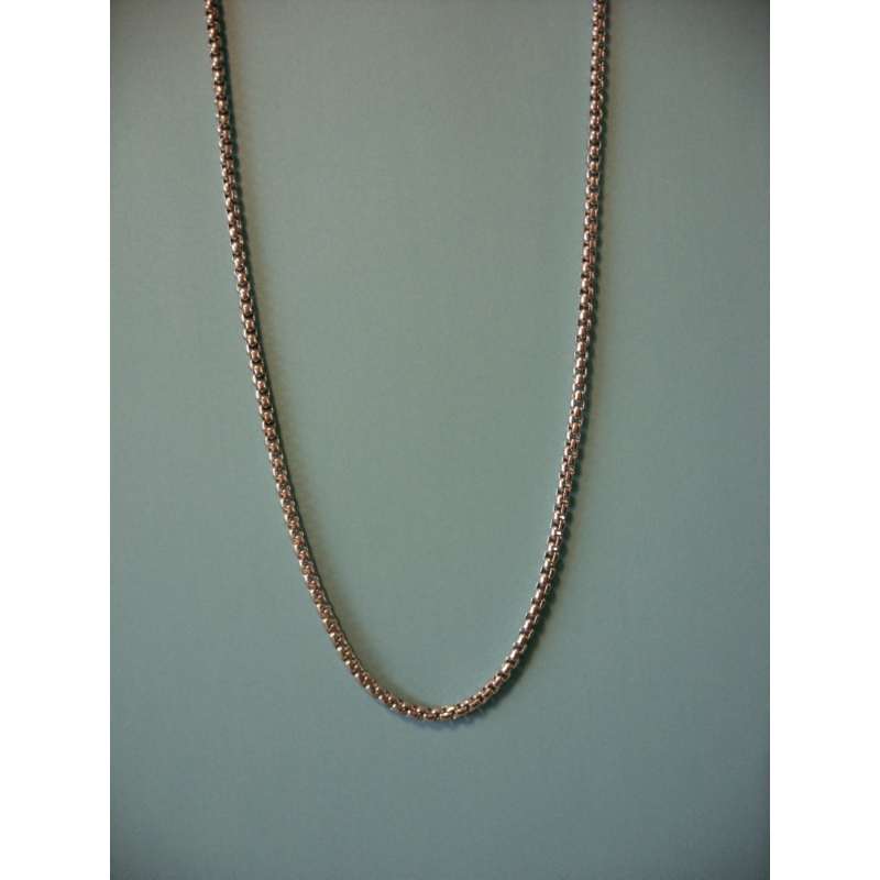 Ketting zilver kleur Grof